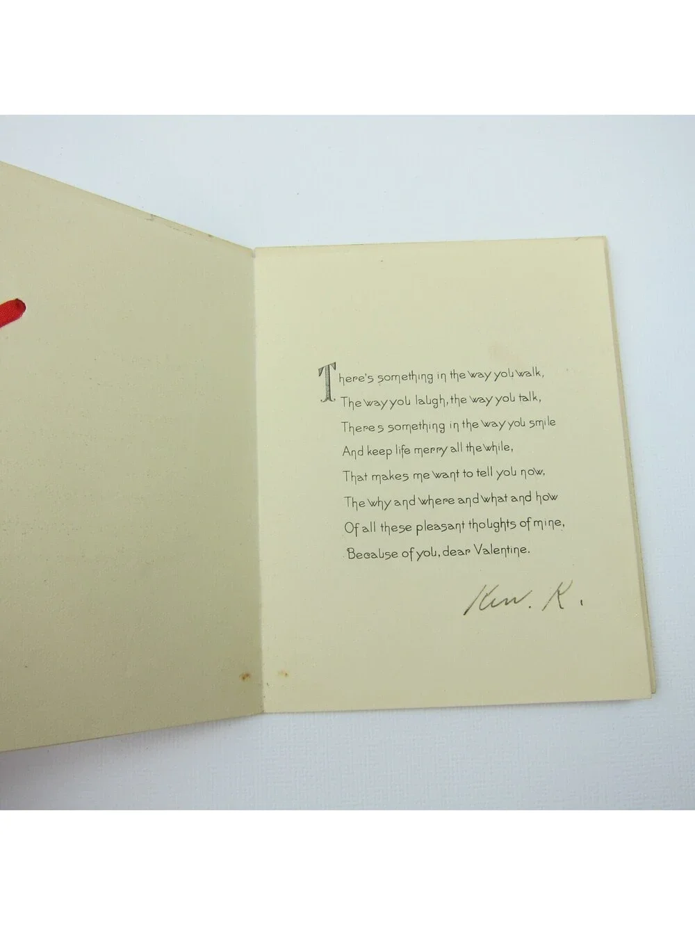N/A valentine card